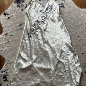 Halston Black Label Slip Dress / Night Gown - Large